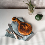 Деревянная доска для сыра из древесины кедра RD35