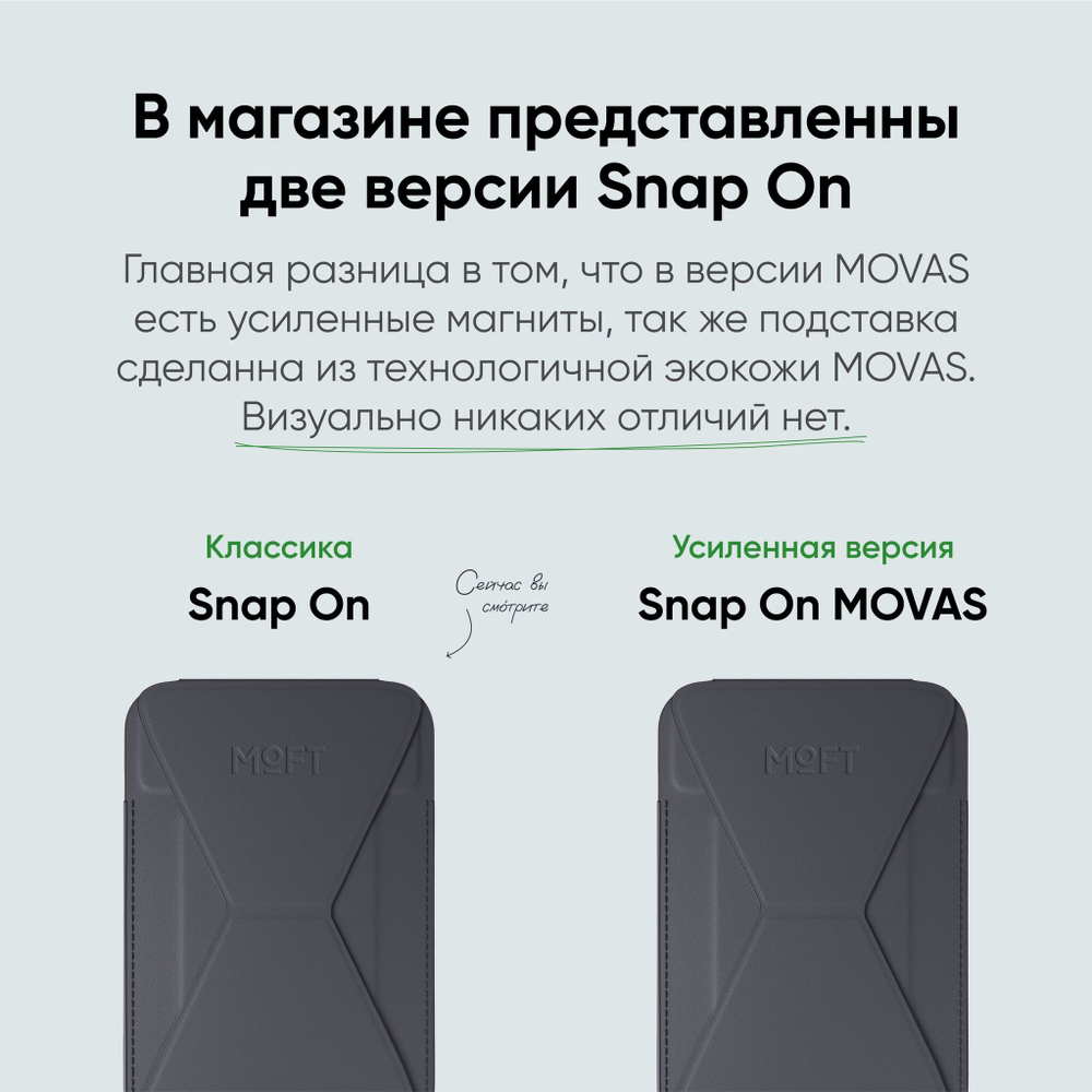MagSafe Картхолдер и Подставка Snap On