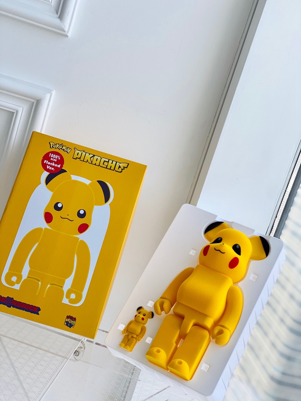 Bearbrick Pikachu 1000%