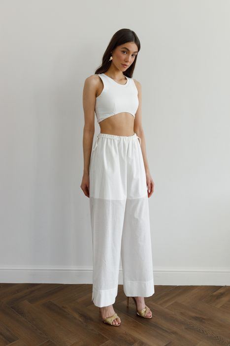 БРЮКИ ДЖЕЙЛА МОЛОЧНЫЙ