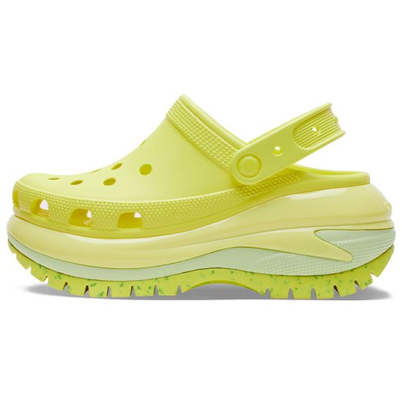 Crocs EVA Classic Light Wheel Thick Sole 'Acid Yellow'