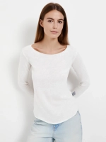 Лонгслив Базовый Белый