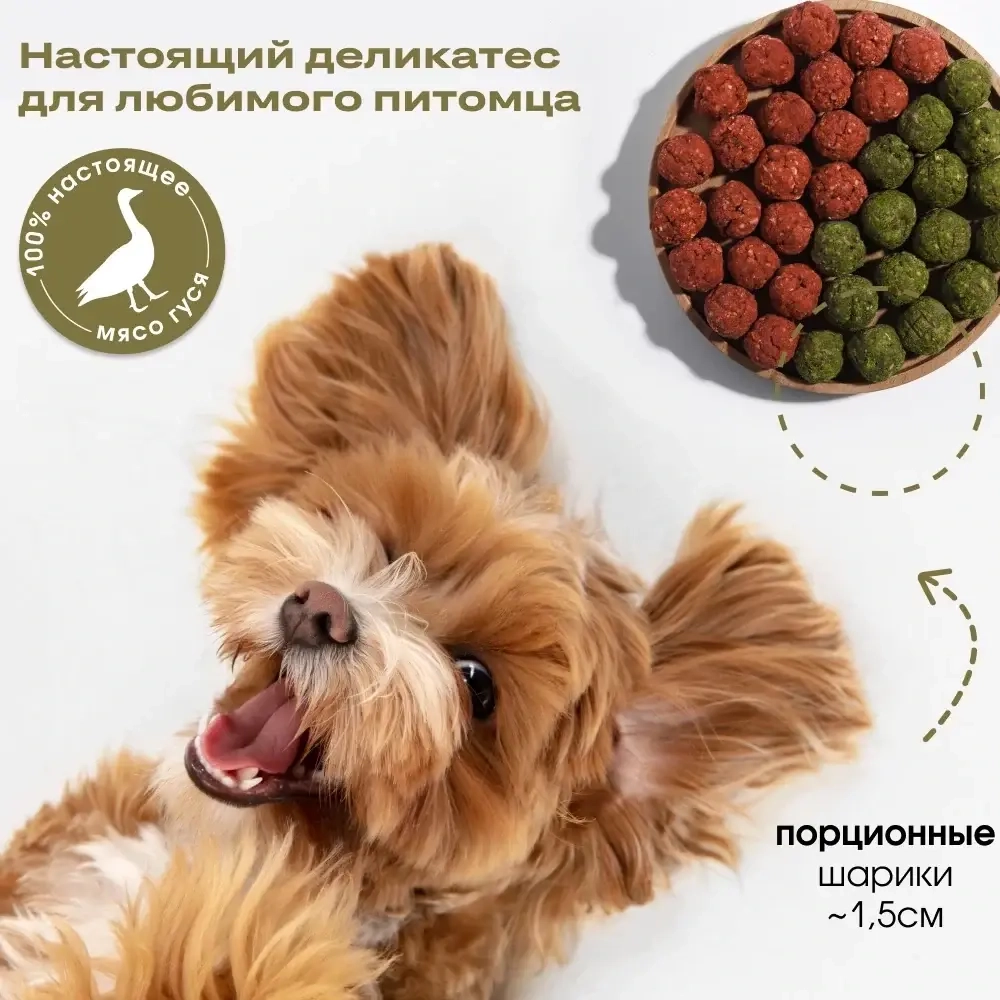 Печенье из гуся с яблоками