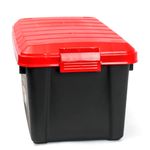 Ящик многофункц. особопрочный СЛЕДОПЫТ Expedition Box, 50 л, 700х360х320 мм, цв. черный/красный/3/