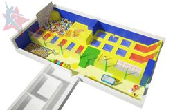 Спортивный аттракцион с батутами - купить по цене от производителя - "ЗВЕЗДА"