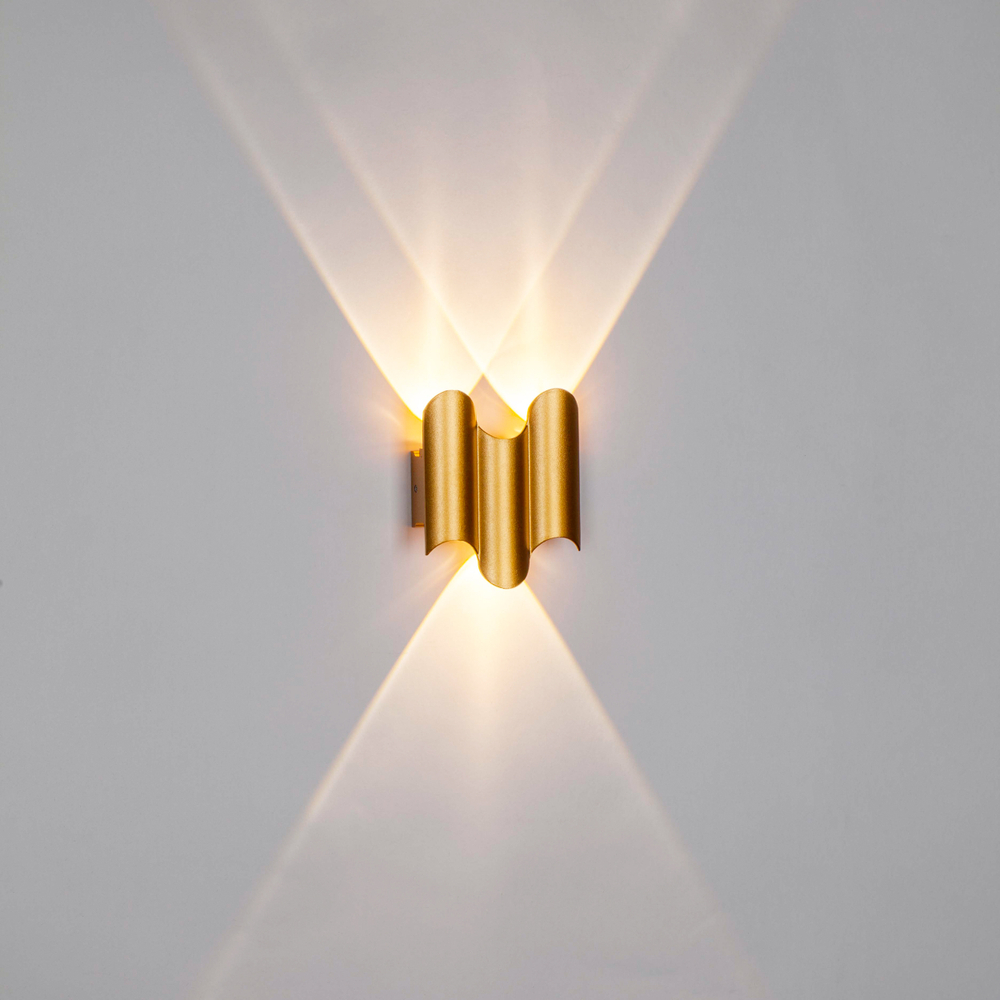 341333 Светильник BOSSO 3х1W LED 330LM G ЗОЛОТО 3000K IP65