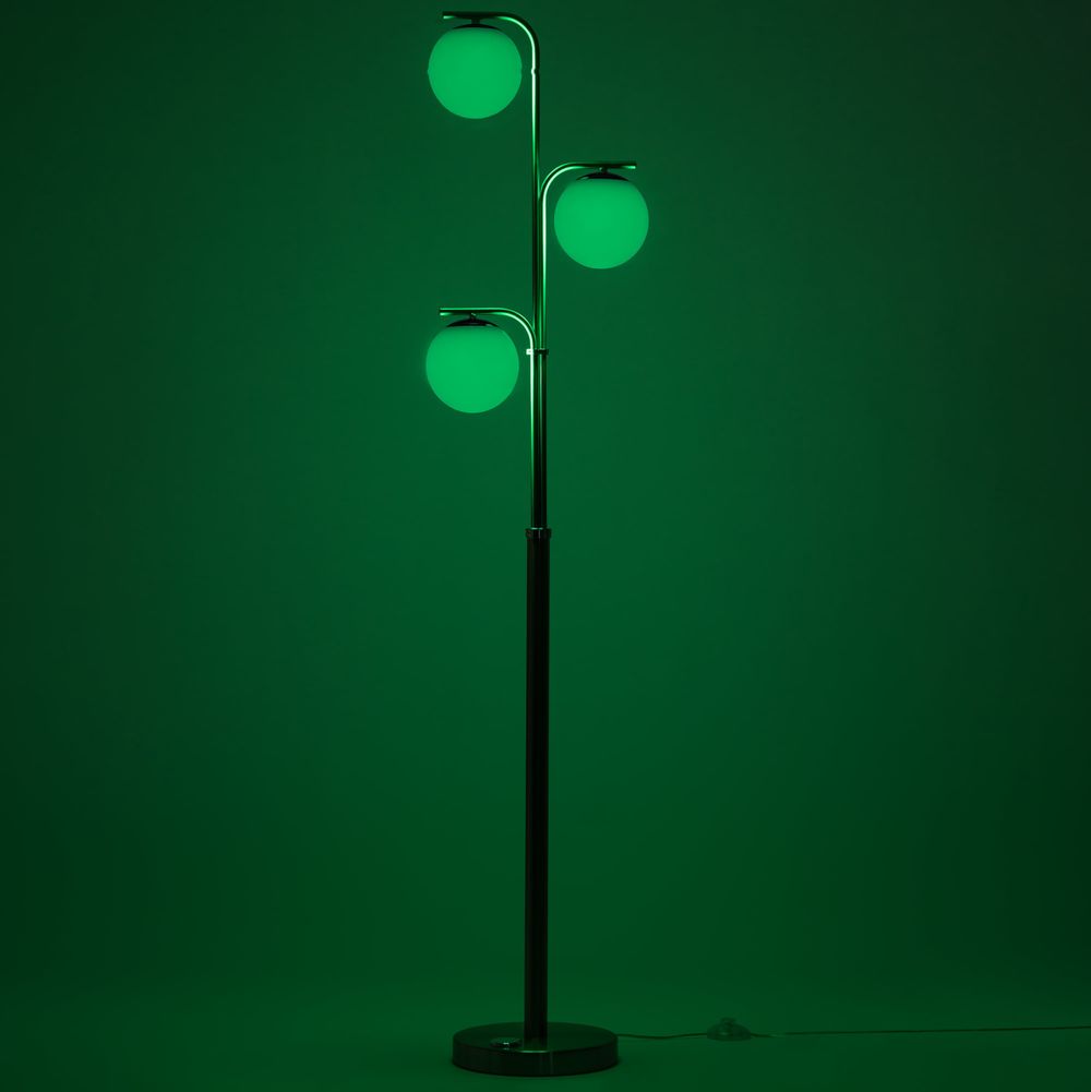 Citilux Адам Смарт CL228A931 RGB LED Умный торшер Матовый Хром