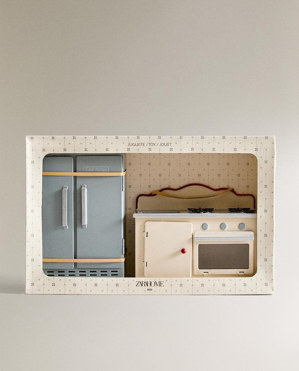 ZARA HOME ДЕТСКИЙ НАБОР ИГРУШЕК "КУХНЯ" ДЛЯ КУКОЛЬНОГО ДОМИКА, КРЕМОВЫЙ