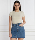 Футболка Tommy Jeans - бежевый(DW0DW17383)