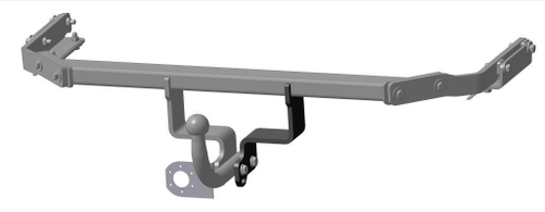 Фаркоп WESO 4370-A на Nissan Juke 2010- (2WD) передний привод