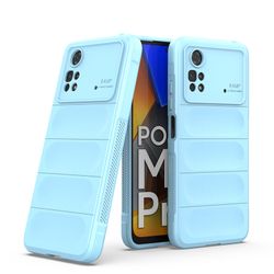 Противоударный чехол Flexible Case для Xiaomi Poco M4 Pro 4G