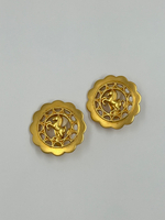 Клипсы с лошадьми Hermes