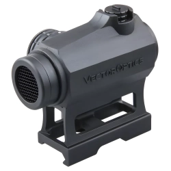 Коллиматорный прицел Vector Optics Maverick 1x22 MIL (SCRD-38) задний вид с защитной сеткой