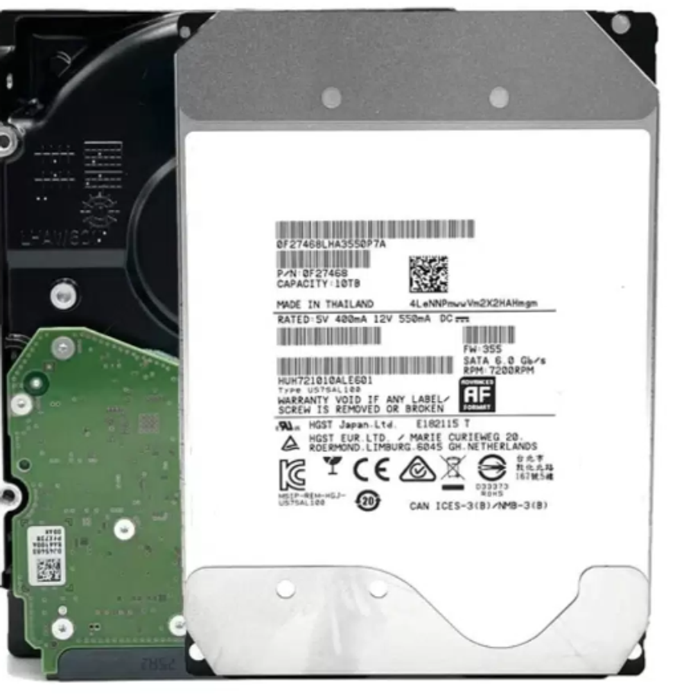 Жесткий диск HGST 10 ТБ HUH721010ALE601