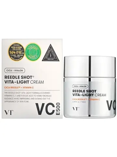 VT Cosmetics Reedle Shot Vita-Light Cream,Осветляющий крем с микроиглами 50 мл