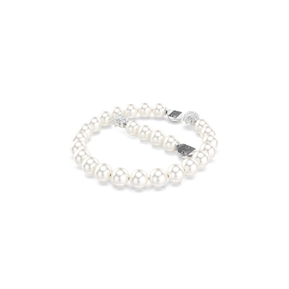 MATRIX:BRACELET PRL MAGNET WHI/RHS