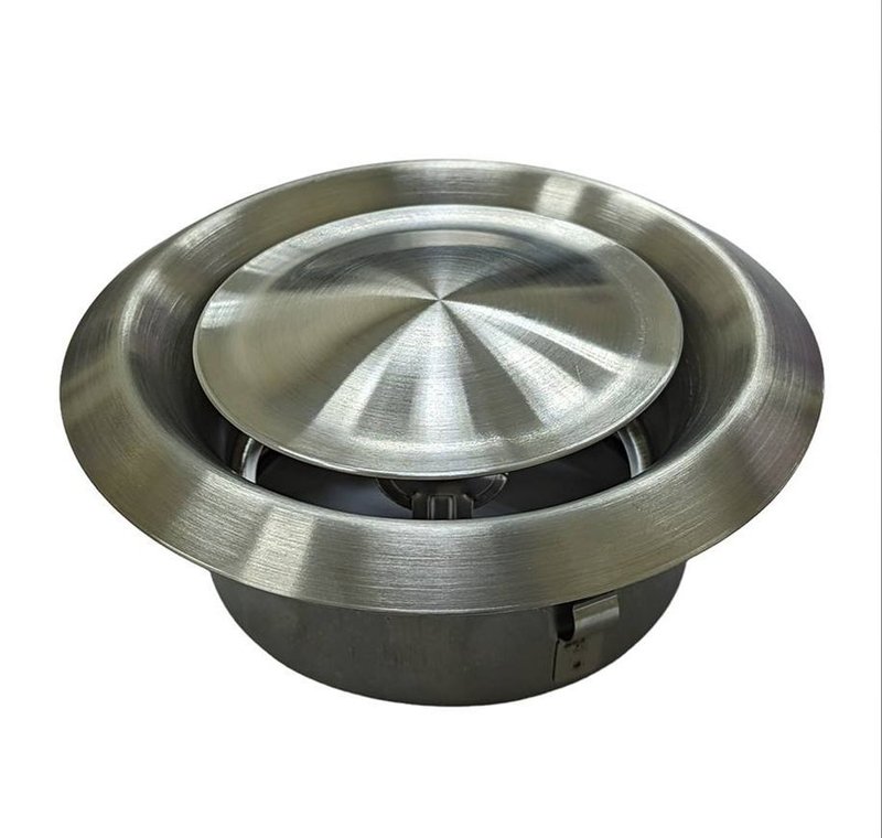 Анемостат, диффузор из нержавеющей стали BC-100