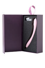 Вибромассажер Eromantica Kristen розовый 22,5 см