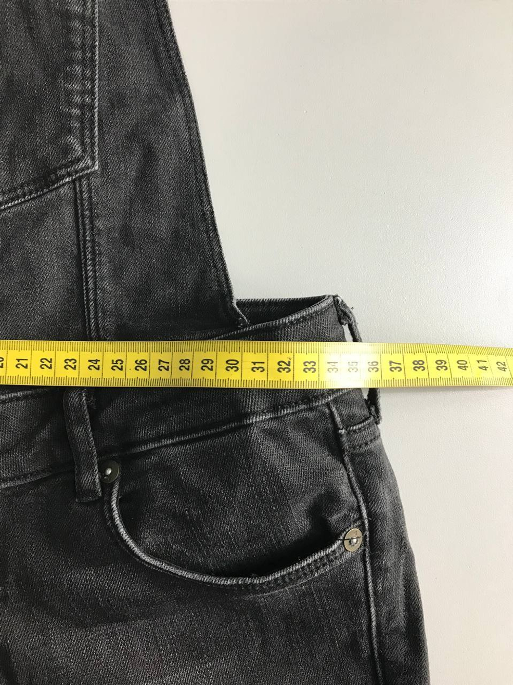 Комбинезон H&M джинсовый, маркировка 36, визуально 42 размер