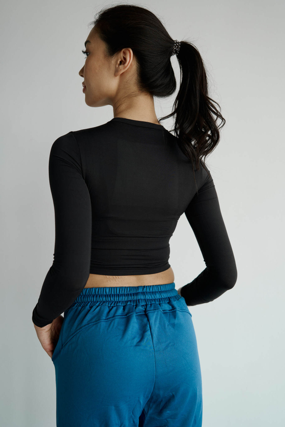 ЛОНГСЛИВ ROCK (черный)