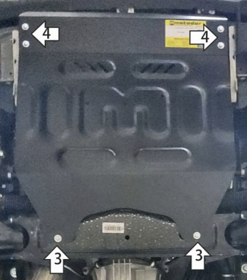 Защита для Sollers Atlant, Motodor.78701