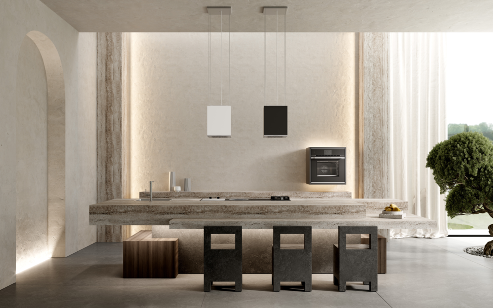 Островная вытяжка Kuppersbusch DI 3800.0 W1 Stainless Steel