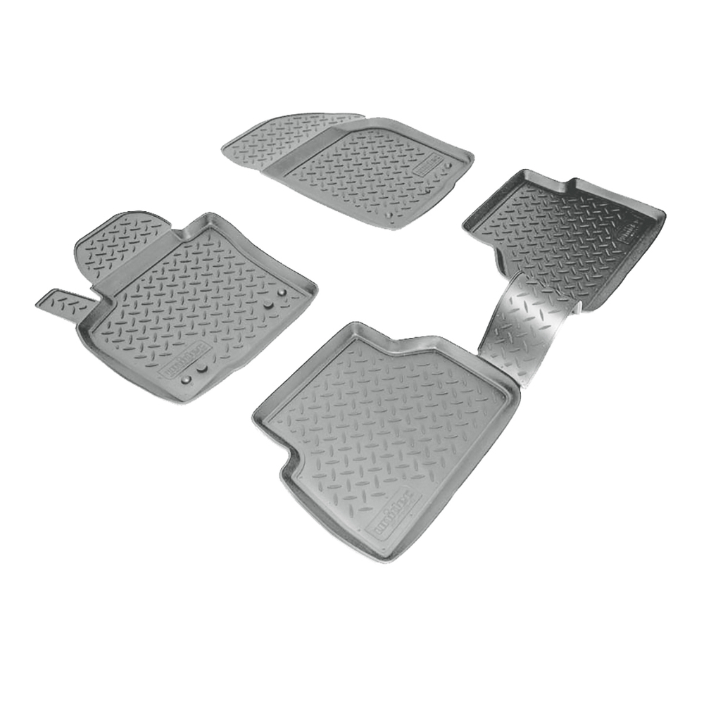 Ковры в салон Norplast/Unidec для Volkswagen Tiguan (2008-2011), Серый, арт.NPL-Po-95-50-G