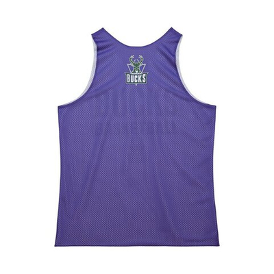Баскетбольная футболка Mitchell&Ness NBA Reversible Mesh Practice Tank Vintage Logo Milwaukee Bucks Purple