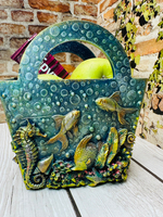 Набор корзиночек в морском стиле