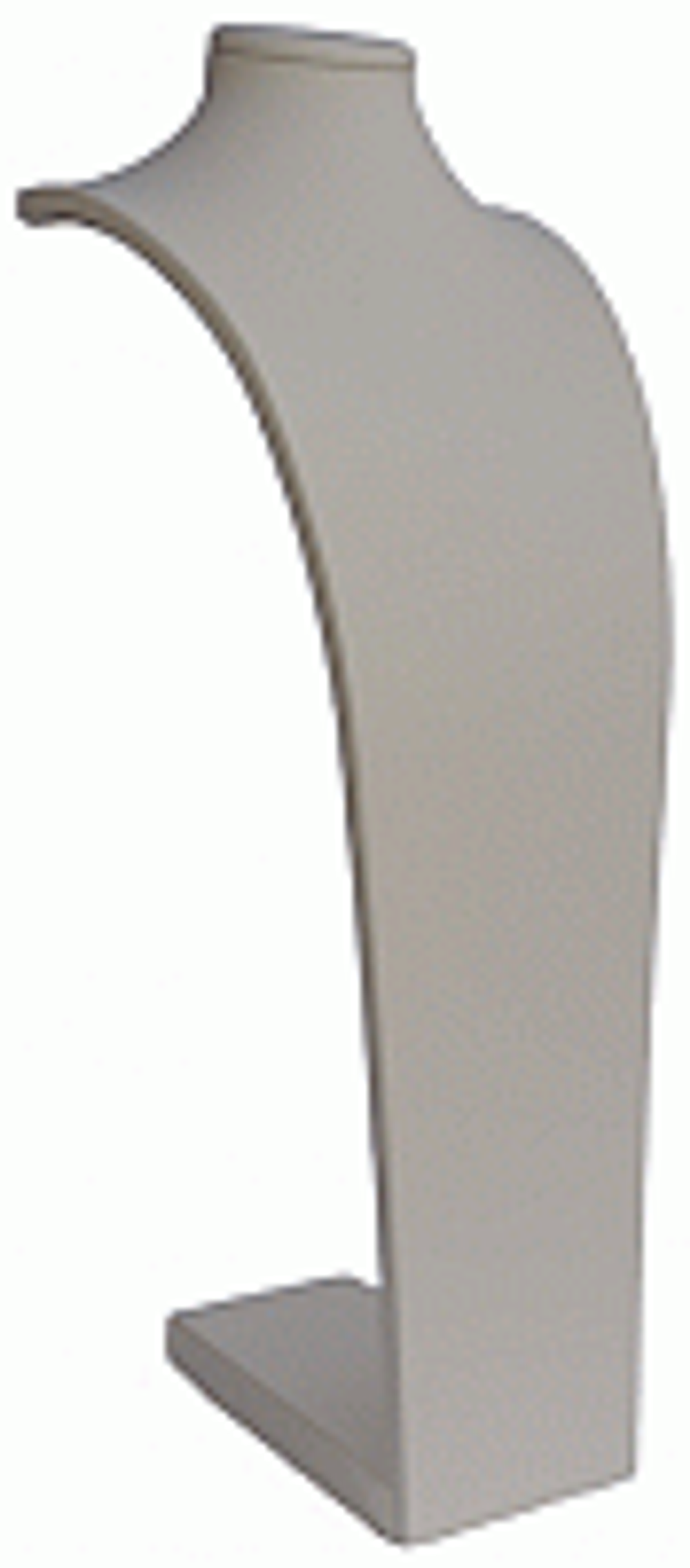 Бюст объемный изогнутый серия Романс/ф.№5 (резинка)/Н-450 мм.