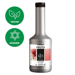 Пюре основа для напитков Личи 1л 1883 Maison Routin