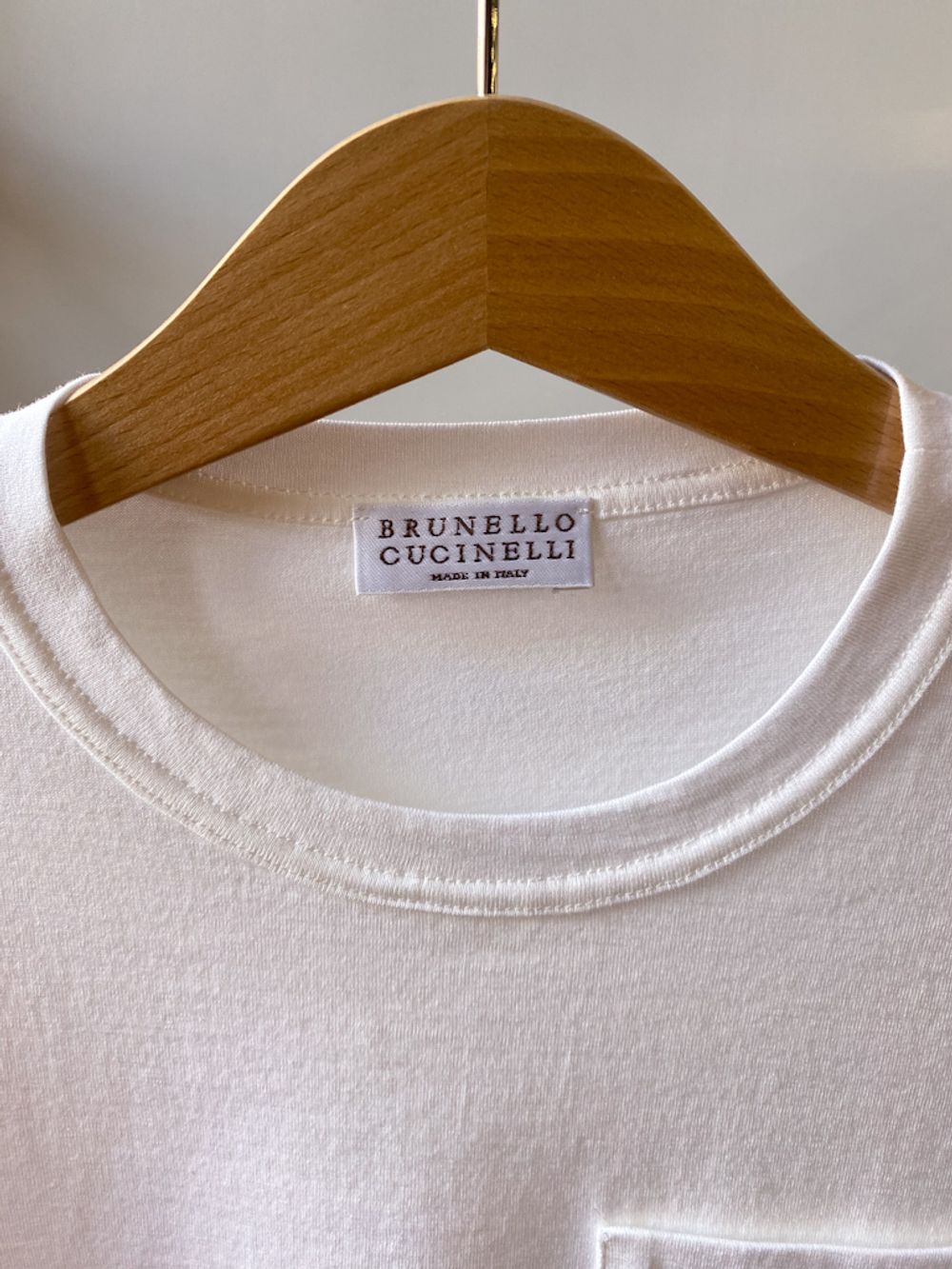 Новая хлопковая футболка Brunello Cucinelli, 104