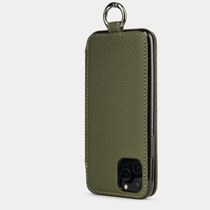 Чехол Marcel для iPhone 11 Pro из натуральной кожи теленка, зеленого цвета