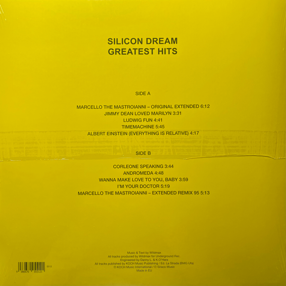 Silicon Dream – Greatest Hits '87 - '95 (Европа)