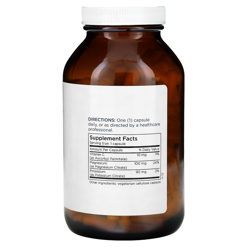 Metabolic Maintenance, Цитрат калия и магния, 250 капсул