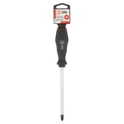 Отвертка ЭРА PZ 3х150 мм крестовая двухкомпонентная рукоятка