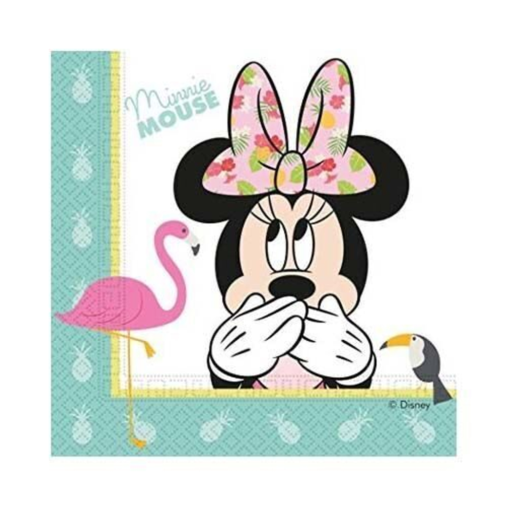 Салфетка Минни Тропики 33см 20шт/P