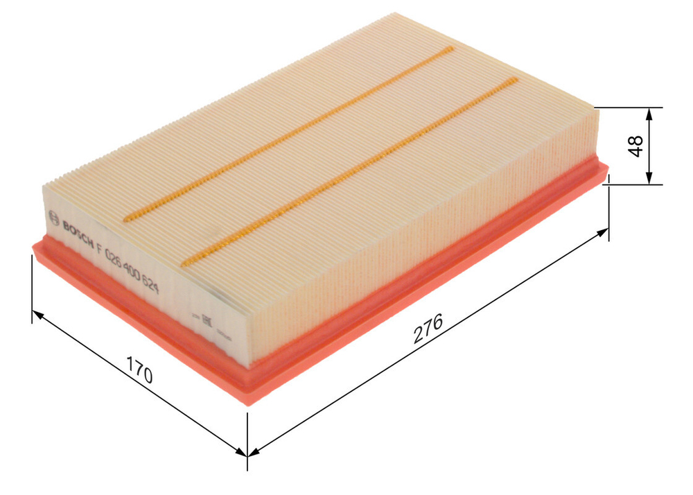 BOSCH - F026400624-BOC - Air Filter