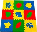 Набор мягких плиток разной тематики 33х33х9