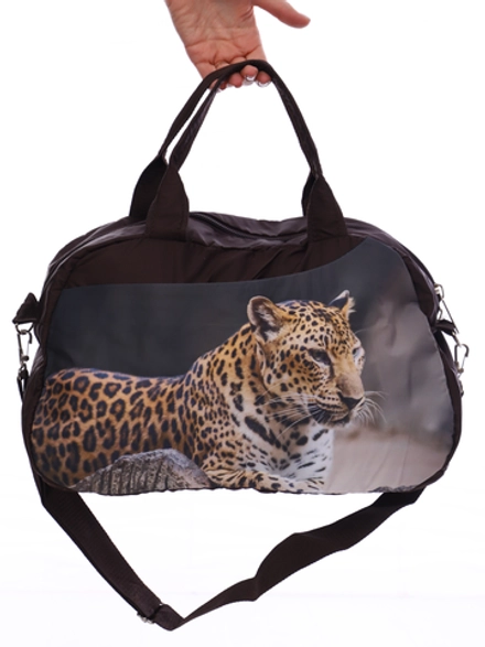 Сумка для фитнеса с принтом средняя арт 9