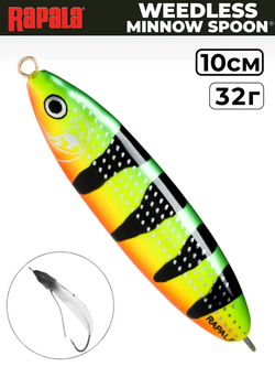 Незацепляйка RAPALA Minnow Spoon RMS10 / 10 см, 32 г, цвет FT