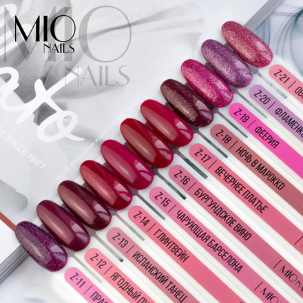 Гель-лак MIO NAILS Z-13. Испанский танец, 8мл.