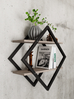 Полка настенная ромб лофт FORMA