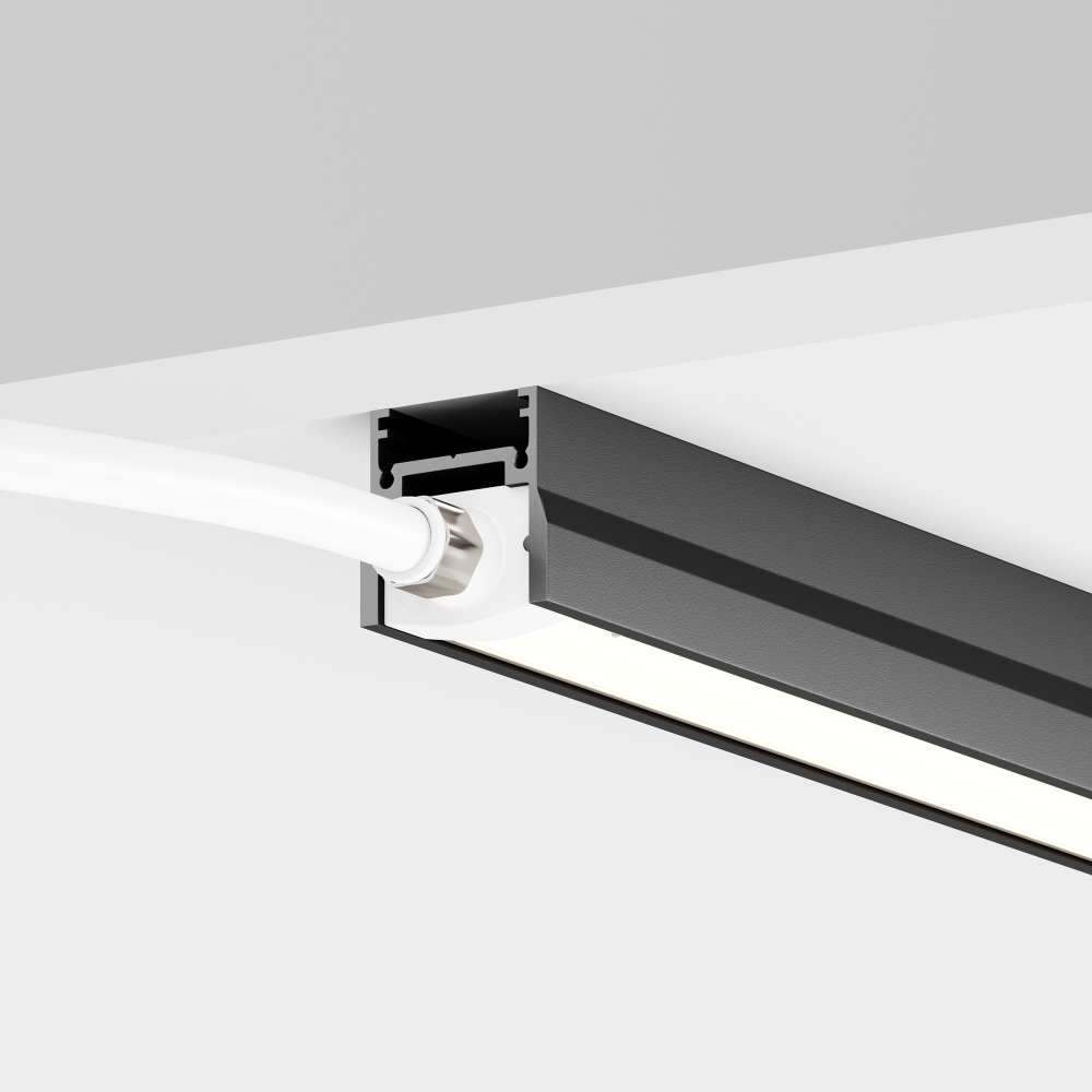 Токоведущий светильник для уличной трековой системы Maytoni Outdoor ELASITY IP O-TR001-LL-L20W3K