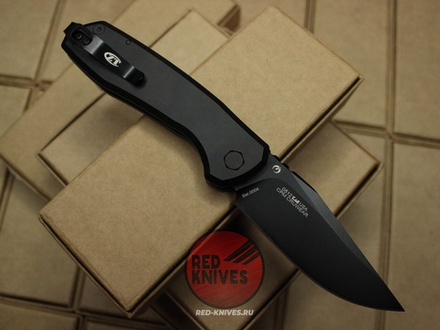 Нож Zero Tolerance 0512 AUTO - накладка микарта, черный клинок