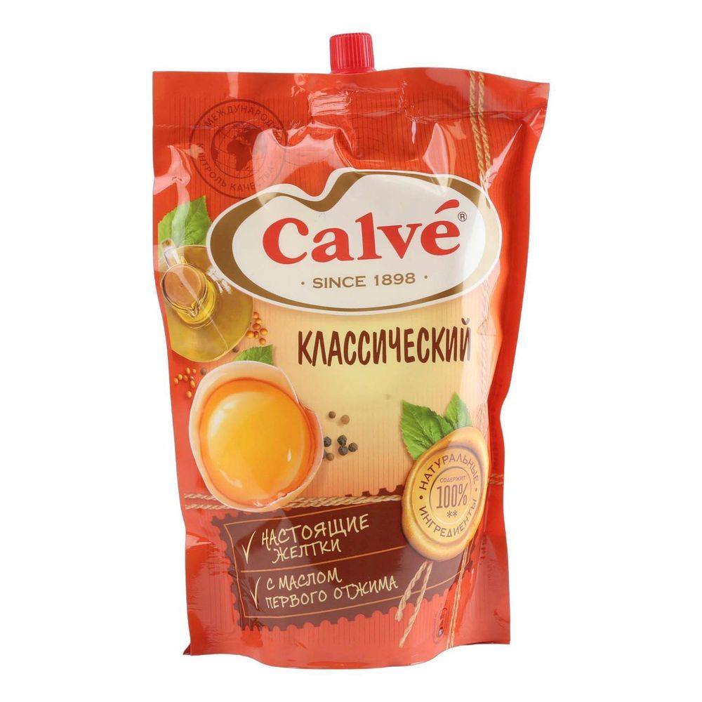 Майонез Calve Классический 50%, 700г дой-пак