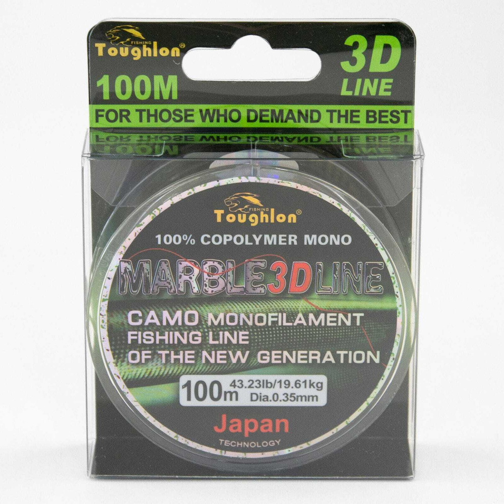 Леска Toughlon Marble 3D Line (100м)