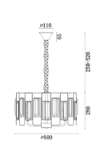 Люстра Freya FR5045PL-05G