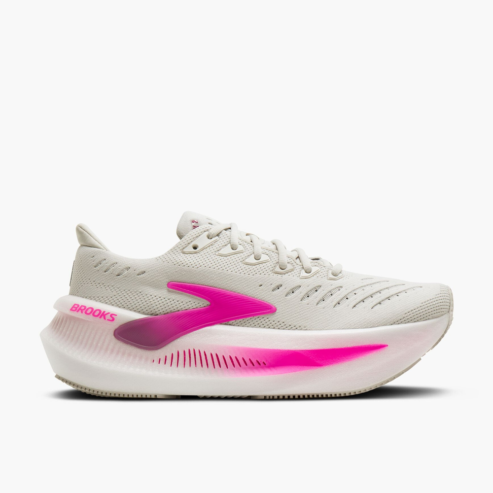 Женские Кроссовки для бега Brooks Glycerin Max 2 - Oyster/Argyle/Cyber Pink