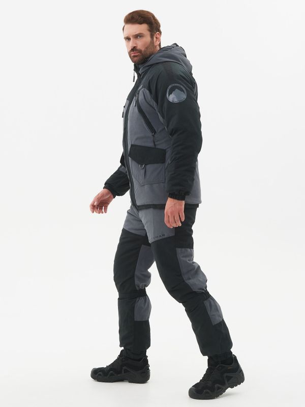 Костюм зимний Горка-Люкс ткань Исландия цвет Серый